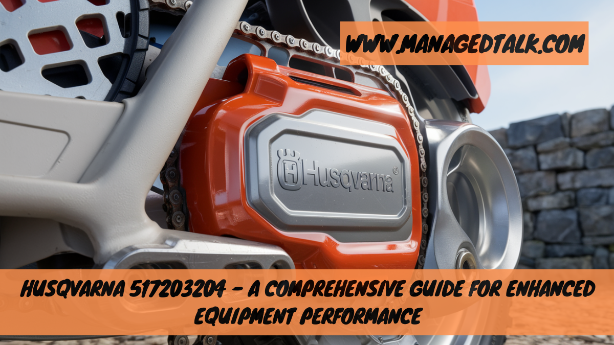 Husqvarna 517203204 – A Comprehensive Guide for Enhanced Equipment Performance